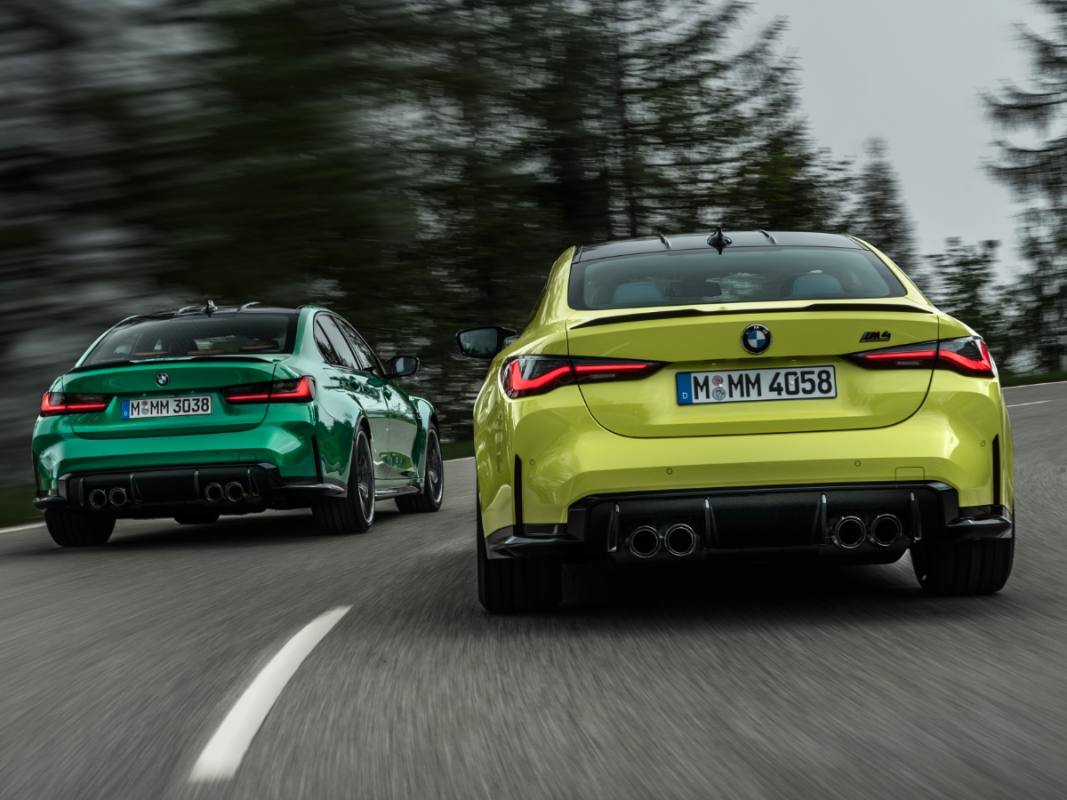 M4 BMW Green Black