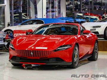 Ferrari Roma | 2022 – GCC – Warranty and Service Contract Available | 3.9L V8