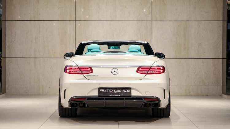 Mercedes Benz S 63 Cabriolet AMG Brabus | 2016 – GCC | 4.0L V8