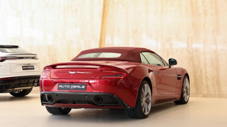 Aston Martin Vanquish Volante | 2014 – GCC | 6.0L V12
