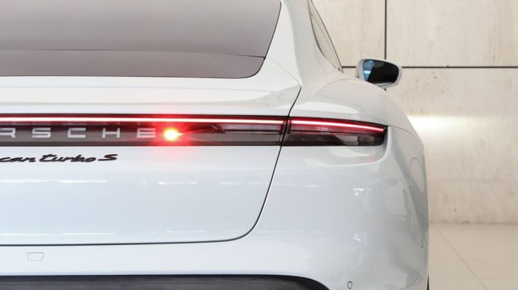 Porsche Taycan Turbo S | 2020 – GCC – Under Warranty – Very Low Mileage – Perfect Condition