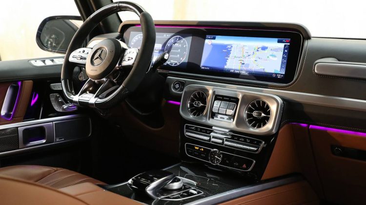 Mercedes Benz G 63 AMG | 2022 – GCC – Under Warranty – Travertine Beige Metallic | 4.0L V8