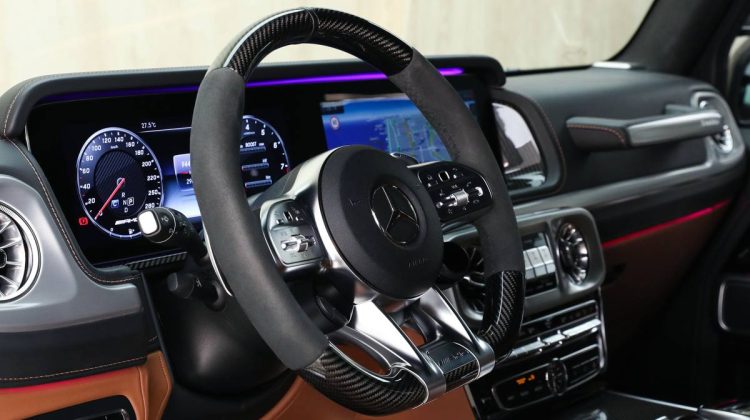 Mercedes Benz G 63 AMG | 2022 – GCC – Under Warranty – Travertine Beige Metallic | 4.0L V8