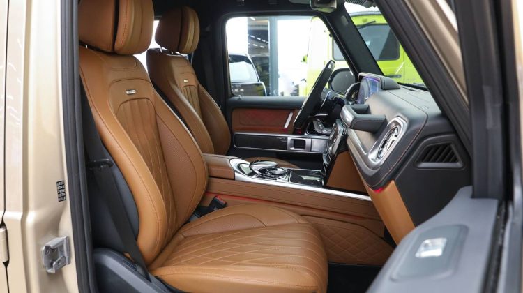 Mercedes Benz G 63 AMG | 2022 – GCC – Under Warranty – Travertine Beige Metallic | 4.0L V8