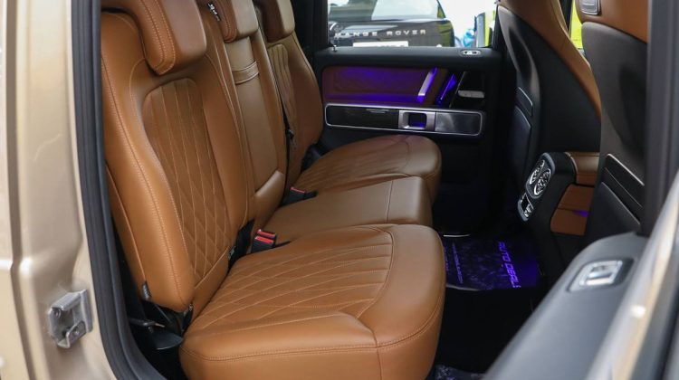Mercedes Benz G 63 AMG | 2022 – GCC – Under Warranty – Travertine Beige Metallic | 4.0L V8