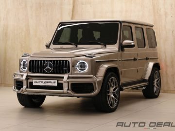 Mercedes Benz G 63 AMG | 2022 – GCC – Under Warranty – Travertine Beige Metallic | 4.0L V8