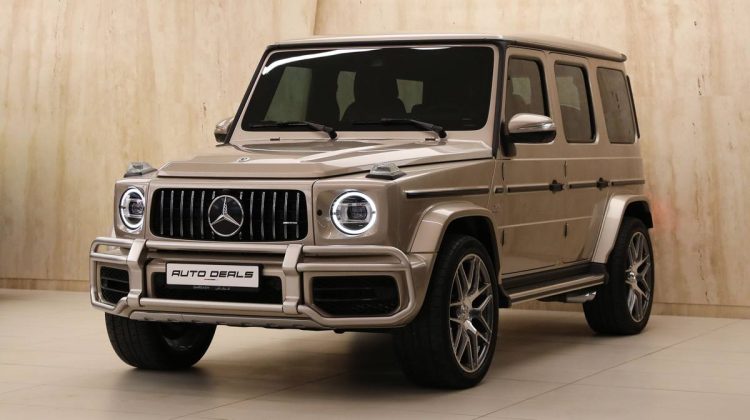 Mercedes Benz G 63 AMG | 2022 – GCC – Under Warranty – Travertine Beige Metallic | 4.0L V8