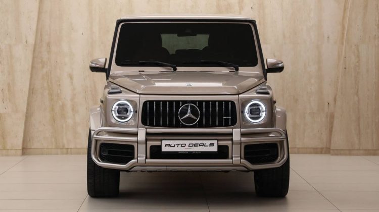 Mercedes Benz G 63 AMG | 2022 – GCC – Under Warranty – Travertine Beige Metallic | 4.0L V8
