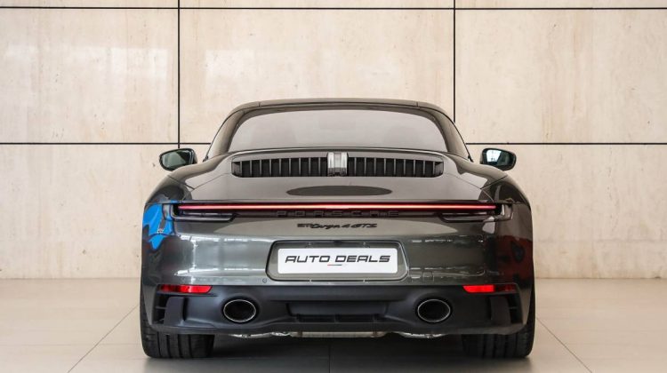 Porsche 911 Targa 4 GTS | 2023 – Under Warranty – Brand New – Aventurine Green Metallic | 3.0L F6