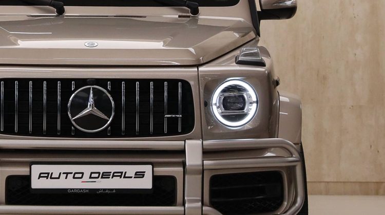 Mercedes Benz G 63 AMG | 2022 – GCC – Under Warranty – Travertine Beige Metallic | 4.0L V8