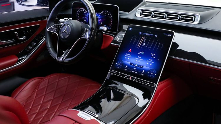 Mercedes Benz S 500 4Matic Long Wheel Base | 2021 – GCC – Under Warranty – Full Options | 3.0L i6