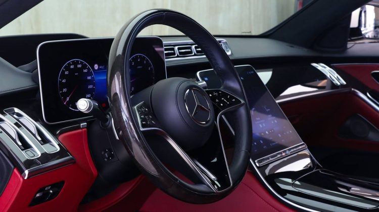 Mercedes Benz S 500 4Matic Long Wheel Base | 2021 – GCC – Under Warranty – Full Options | 3.0L i6