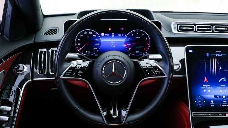 Mercedes Benz S 500 4Matic Long Wheel Base | 2021 – GCC – Under Warranty – Full Options | 3.0L i6
