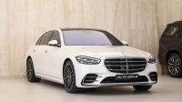 Mercedes Benz S 500 4Matic Long Wheel Base | 2021 – GCC – Under Warranty – Full Options | 3.0L i6