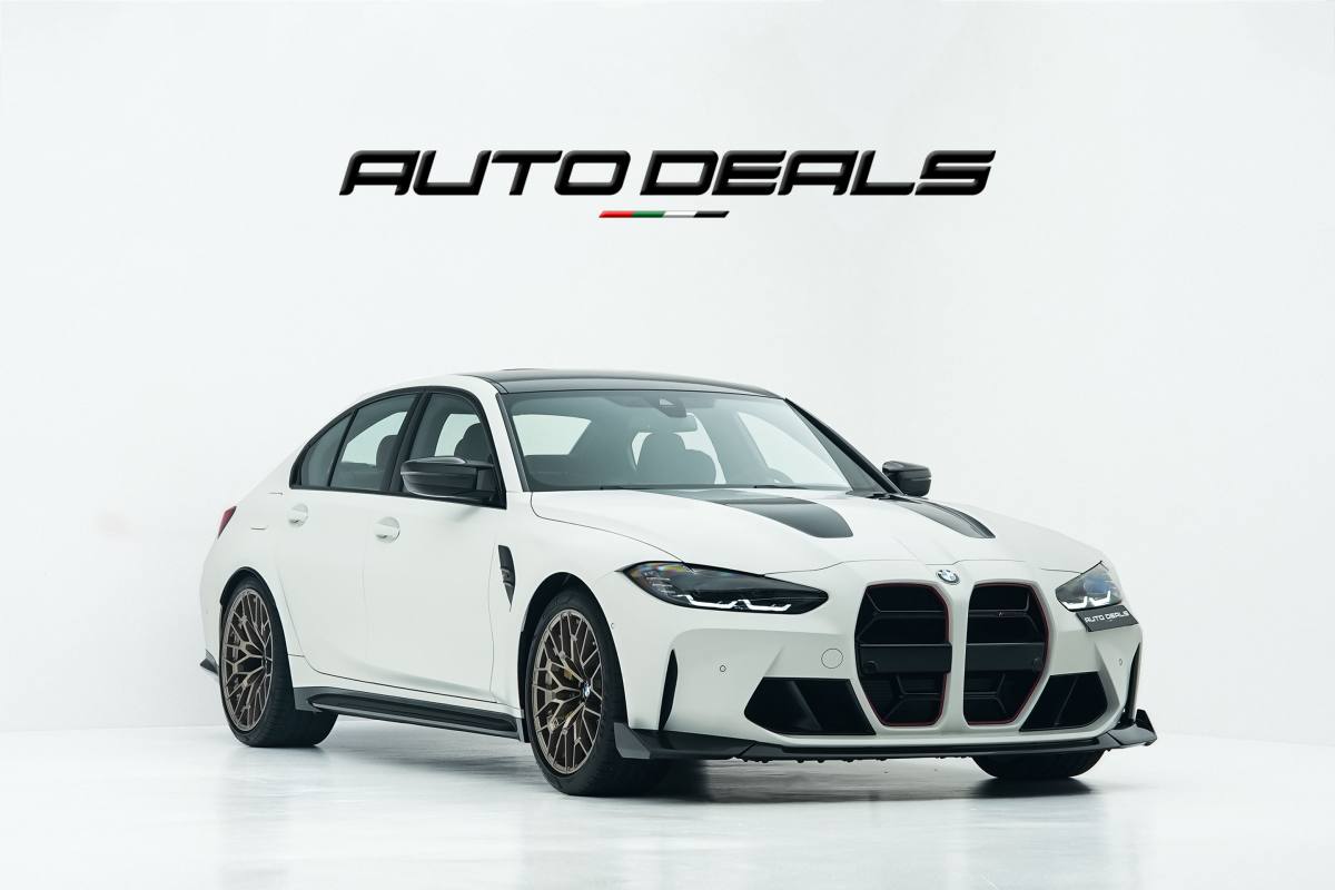 2025 BMW M3 CS 1 of 1000 Globally GCC Warranty Service Contract